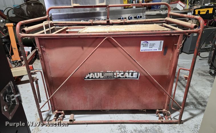 image for item ED2496 Paul Scale livestock scale