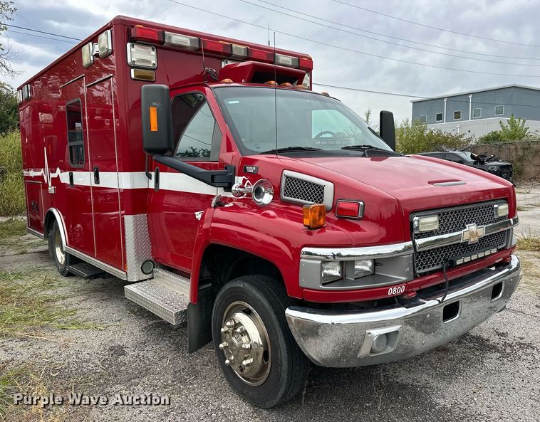 image for item EG8033 2008 Chevrolet C4500 ambulance