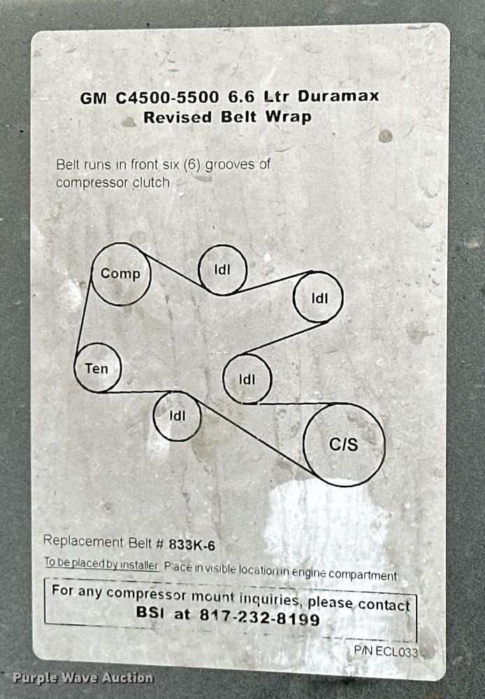 image for item EG8033 2008 Chevrolet C4500 ambulance