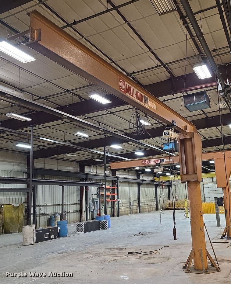 image for item EH8643 Abell-Howe 90 26260 jib crane