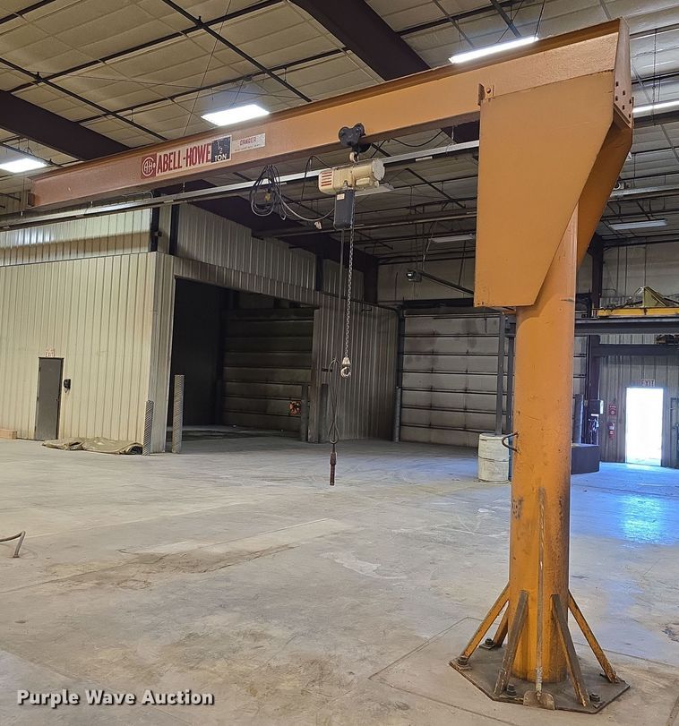 image for item EH8643 Abell-Howe 90 26260 jib crane