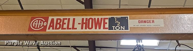 image for item EH8643 Abell-Howe 90 26260 jib crane