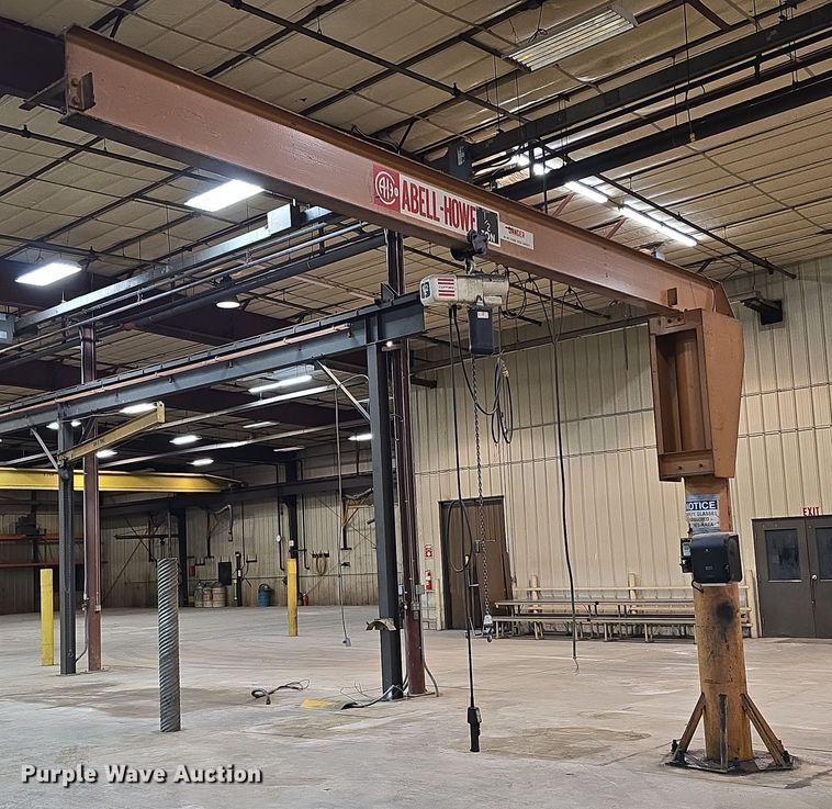 image for item EH8644 Abell-Howe 90 26260 jib crane