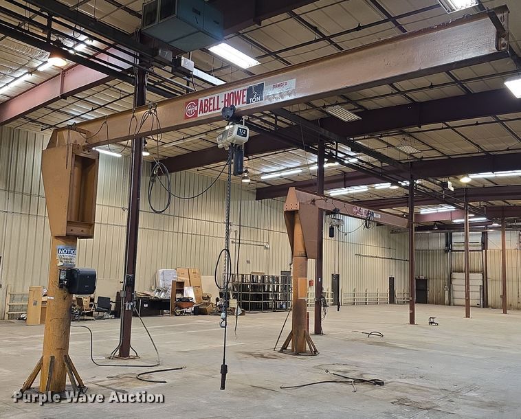 image for item EH8644 Abell-Howe 90 26260 jib crane