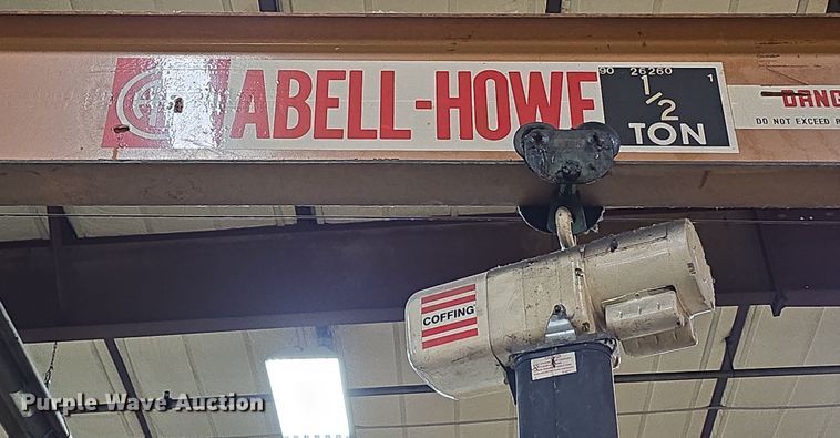 image for item EH8644 Abell-Howe 90 26260 jib crane
