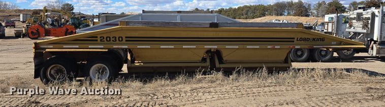 image for item EH8655 1990 Load King 2030-10 bottom dump trailer