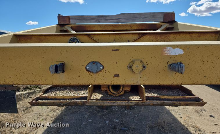 image for item EH8655 1990 Load King 2030-10 bottom dump trailer