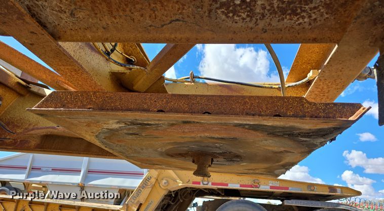 image for item EH8655 1990 Load King 2030-10 bottom dump trailer