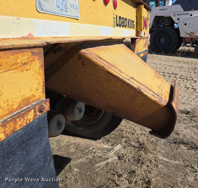 image for item EH8655 1990 Load King 2030-10 bottom dump trailer