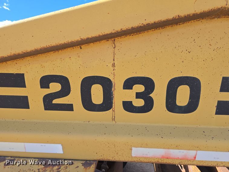 image for item EH8655 1990 Load King 2030-10 bottom dump trailer