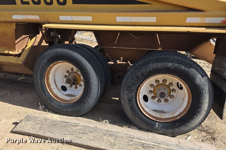 image for item EH8655 1990 Load King 2030-10 bottom dump trailer