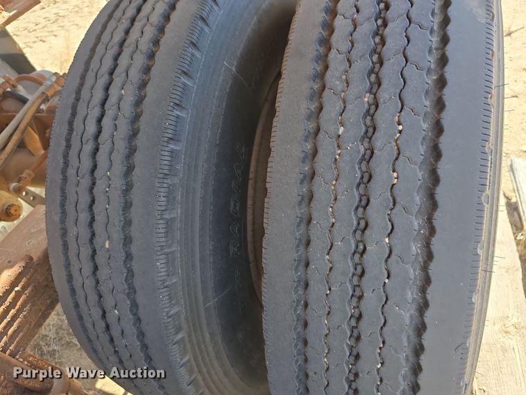 image for item EH8655 1990 Load King 2030-10 bottom dump trailer