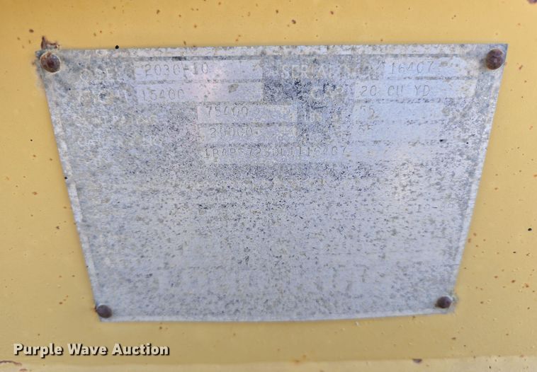 image for item EH8655 1990 Load King 2030-10 bottom dump trailer