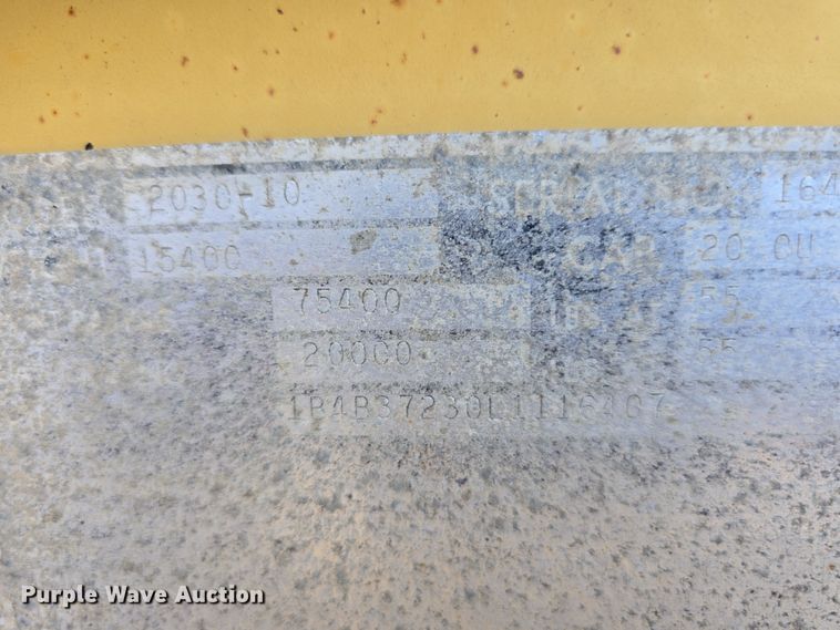 image for item EH8655 1990 Load King 2030-10 bottom dump trailer