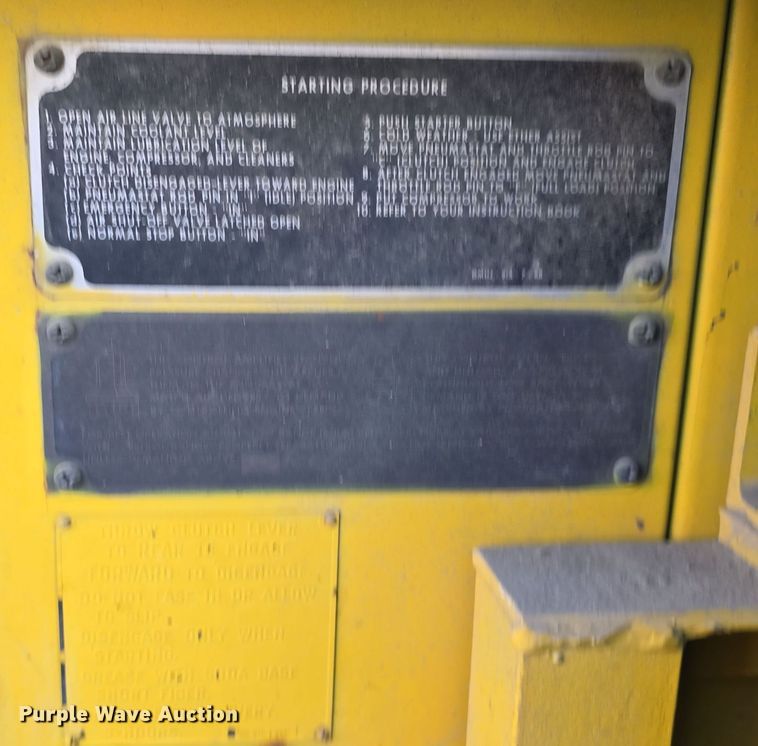 image for item EH8656 1969 Schramm 375 air compressor