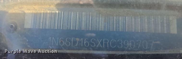 image for item EH8659 1994 Nissan XE King Cab pickup truck