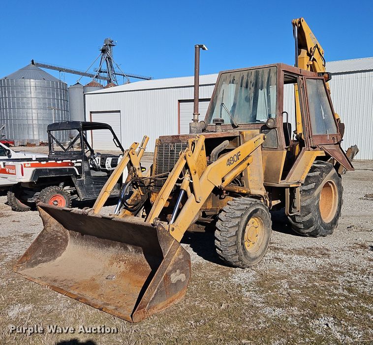 image for item EI8835 1991 Case 480F backhoe
