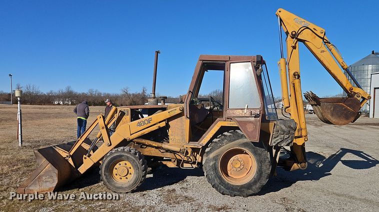 image for item EI8835 1991 Case 480F backhoe
