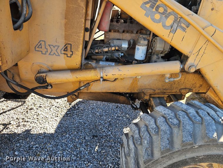 image for item EI8835 1991 Case 480F backhoe