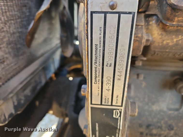 image for item EI8835 1991 Case 480F backhoe