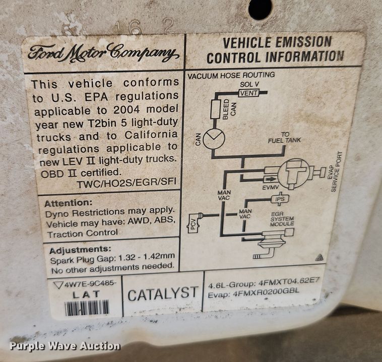 image for item EI8838 2004 Ford Explorer XLT SUV