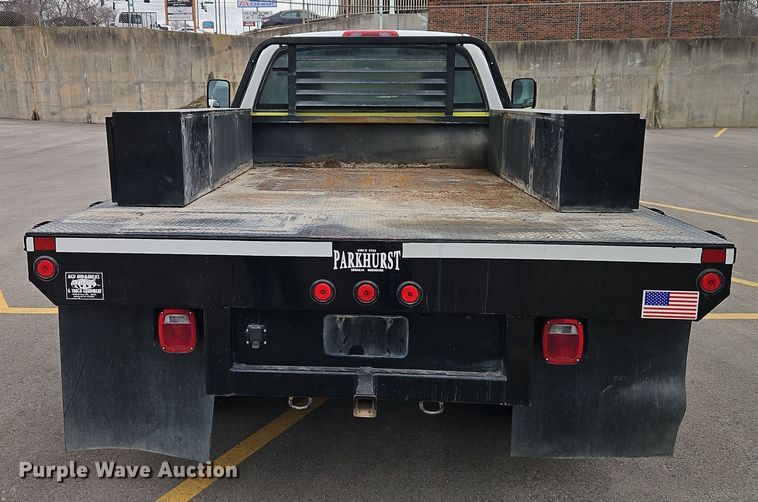 image for item EI8848 2005 Dodge Ram 3500 flatbed pickup truck