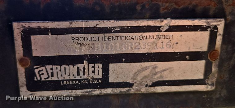 image for item EI8859 John Deere Frontier batwing finish mower