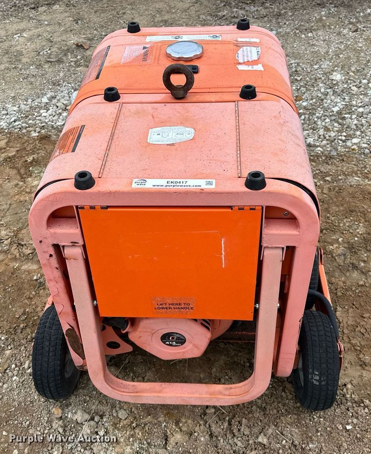 image for item EK0417 Frontier Industrial 7500 Diesel generator