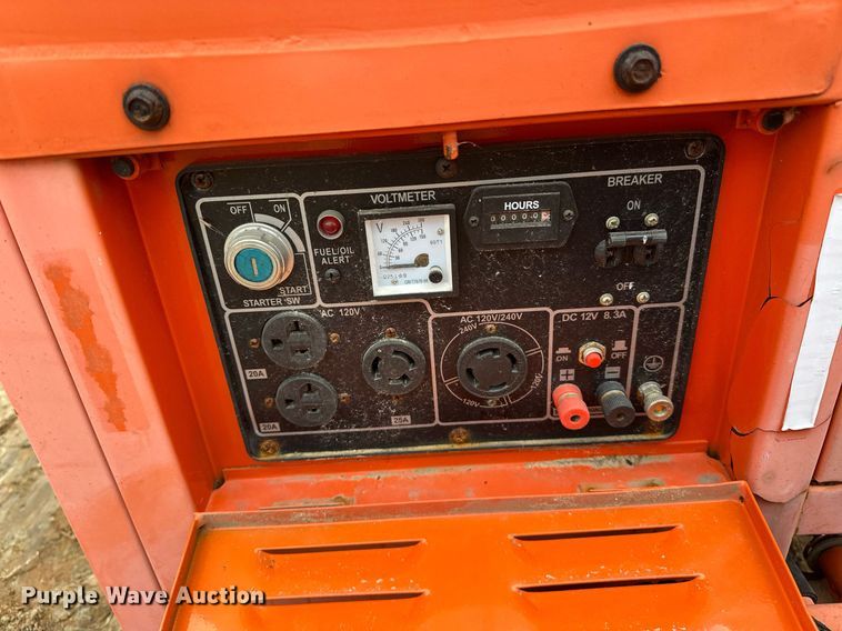 image for item EK0417 Frontier Industrial 7500 Diesel generator