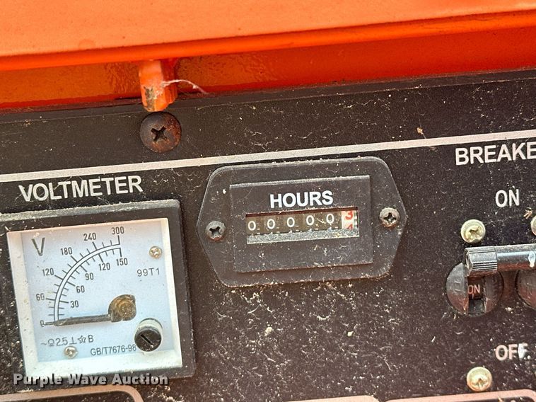 image for item EK0417 Frontier Industrial 7500 Diesel generator