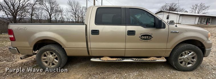 image for item EK0420 2008 Ford F150 SuperCrew pickup truck