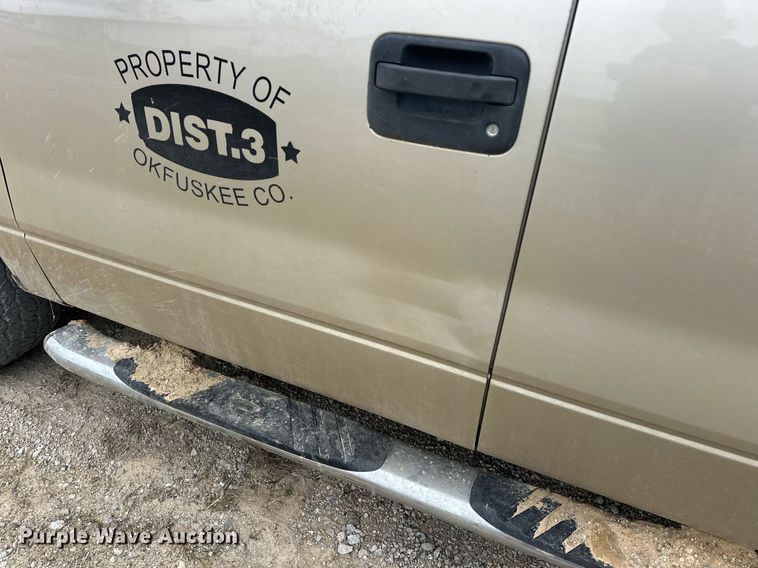 image for item EK0420 2008 Ford F150 SuperCrew pickup truck