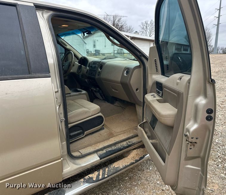 image for item EK0420 2008 Ford F150 SuperCrew pickup truck