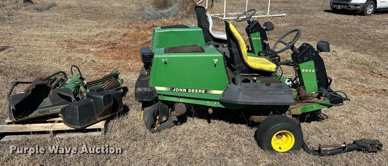 image for item EK0449 (2) John Deere 2243 lawn mowers