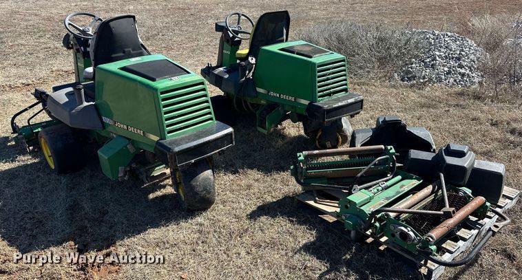 image for item EK0449 (2) John Deere 2243 lawn mowers