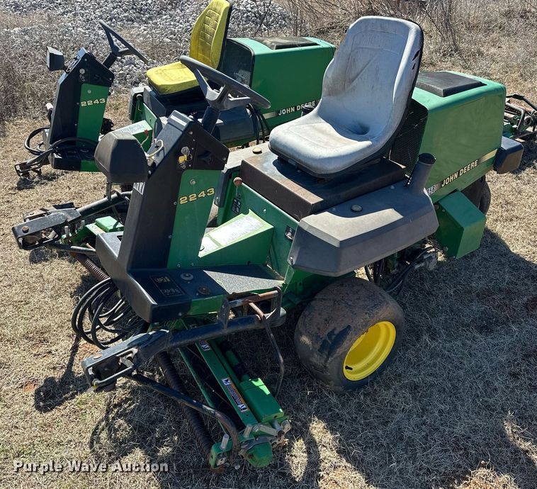image for item EK0449 (2) John Deere 2243 lawn mowers