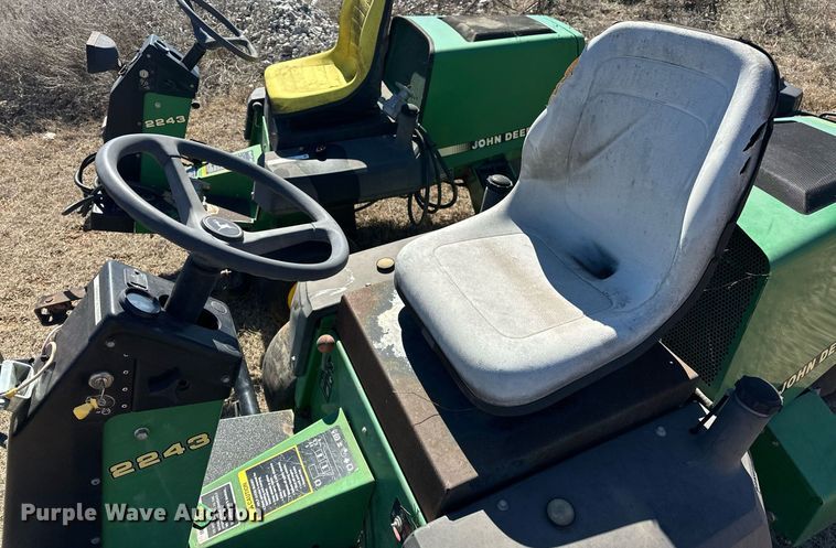 image for item EK0449 (2) John Deere 2243 lawn mowers