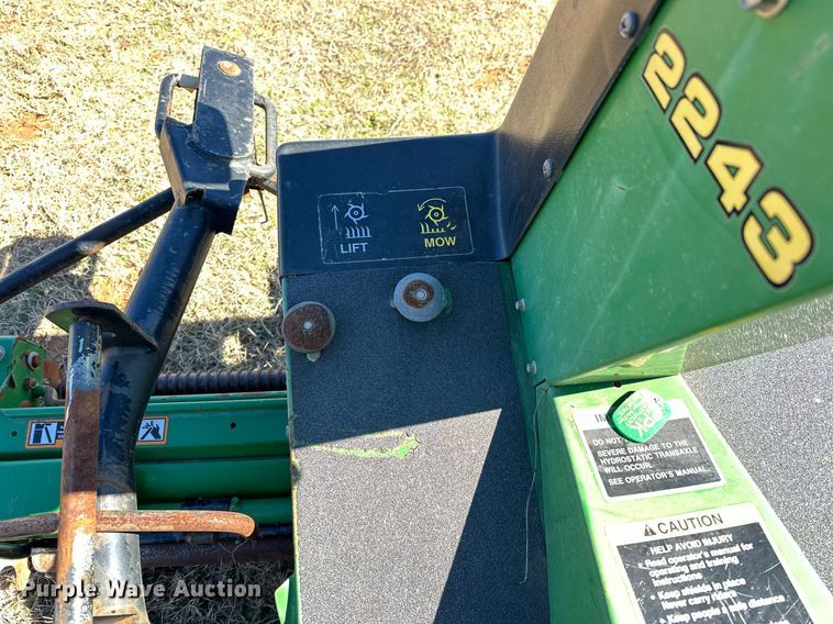 image for item EK0449 (2) John Deere 2243 lawn mowers