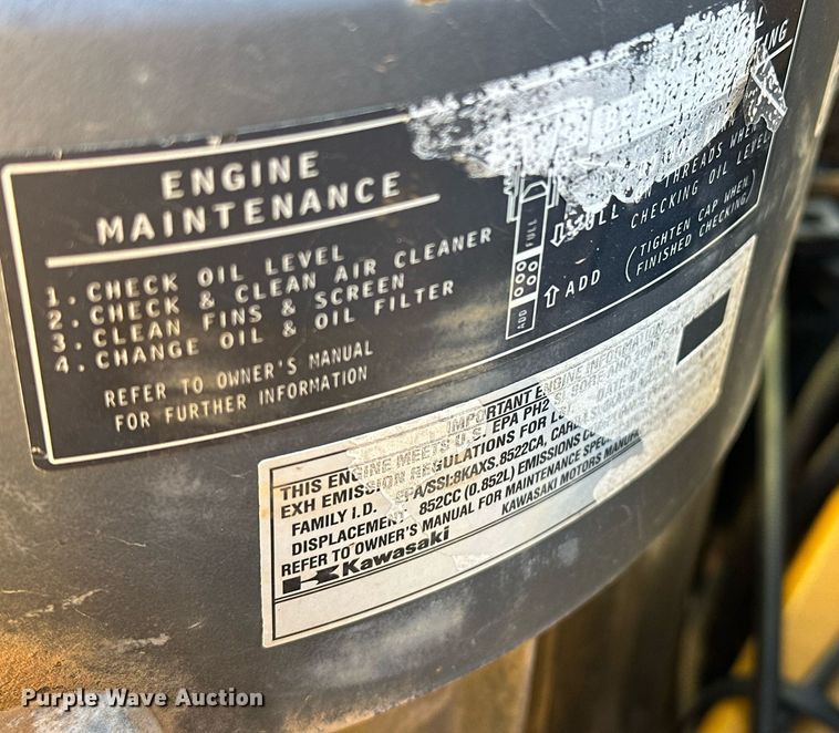 image for item EK0450 2008 Hustler Super Z ZTR lawn mower