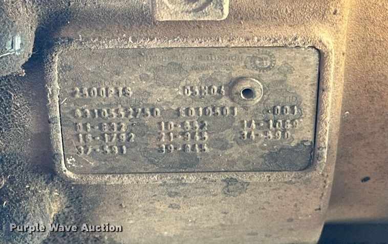 image for item EK0451 International A125 engine