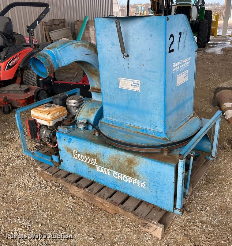 image for item EK2692 Goossen BCG-2 bale chopper