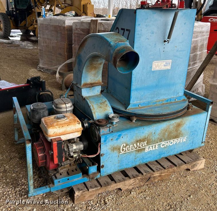 image for item EK2692 Goossen BCG-2 bale chopper