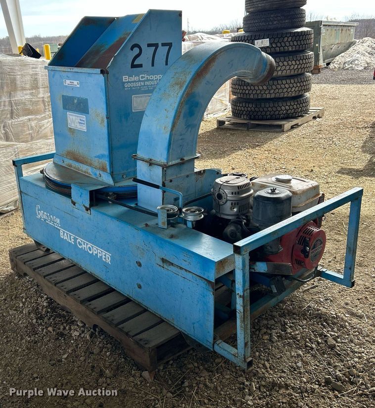 image for item EK2692 Goossen BCG-2 bale chopper