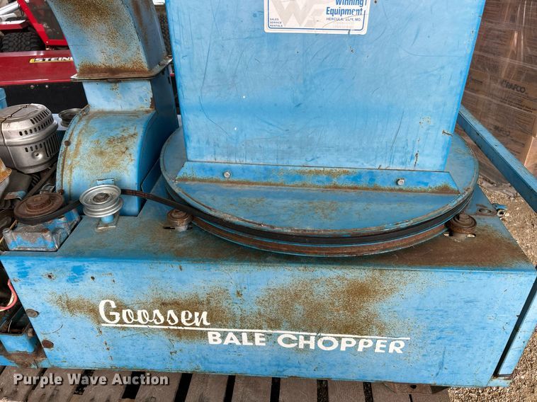 image for item EK2692 Goossen BCG-2 bale chopper