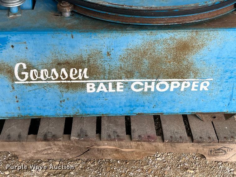 image for item EK2692 Goossen BCG-2 bale chopper