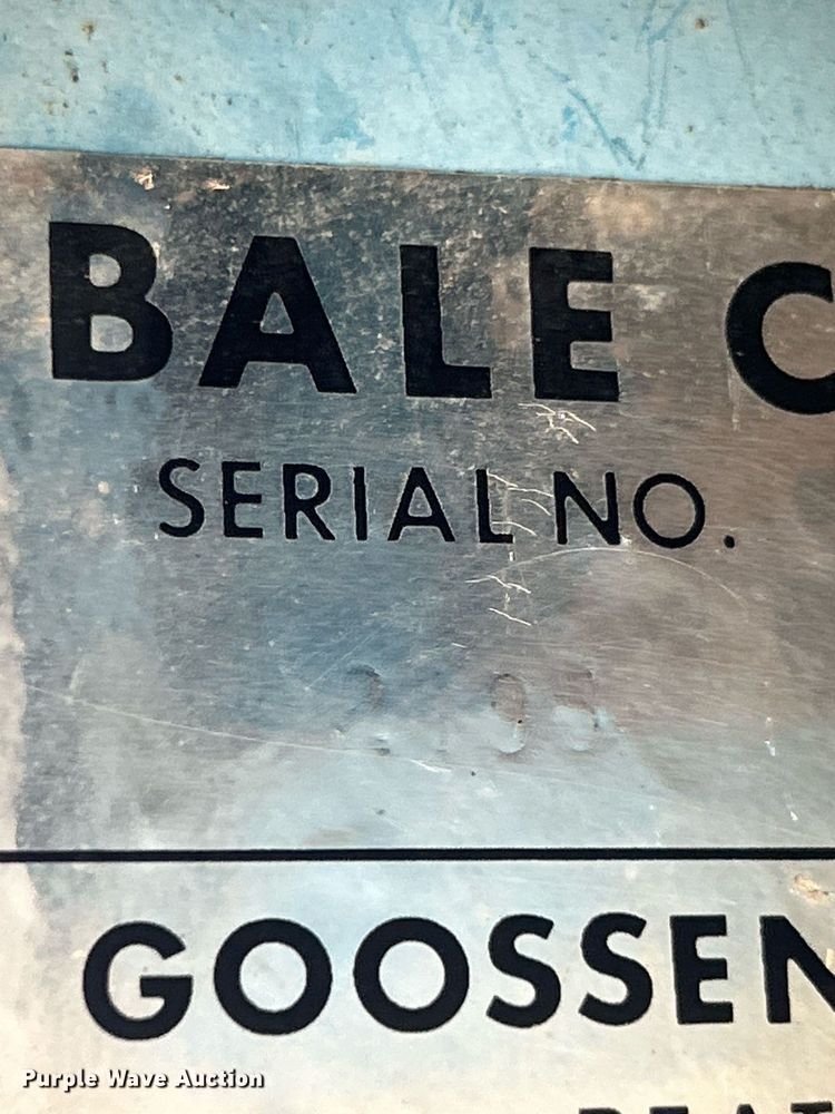 image for item EK2692 Goossen BCG-2 bale chopper