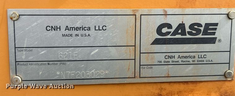 image for item EK2693 2007 Case 621E XT wheel loader