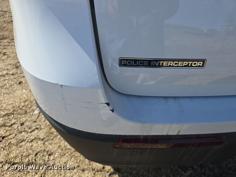 image for item EK5020 2020 Ford Explorer Police Interceptor SUV
