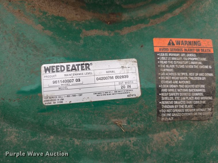 image for item EK5028 Lawn and garden equipment