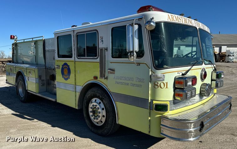 image for item EN5116 1988 Kovatch  Firefox 4 Door pumper fire truck